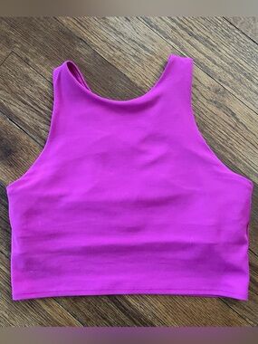 Athleta High Neck Crop Top